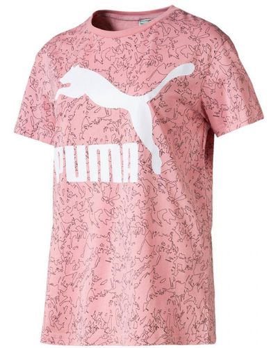 Pink PUMA Tops for Women | Lyst UK