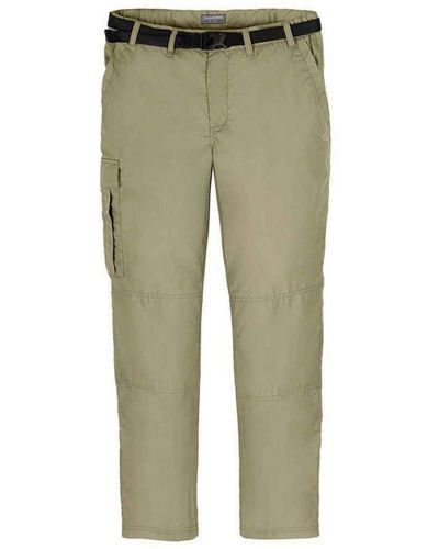 Craghoppers Expert Kiwi Tailored Trousers (Pebble) - Green