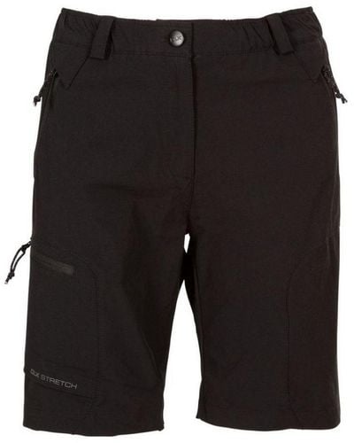 Trespass Libby Dlx Cargo Shorts (zwart)