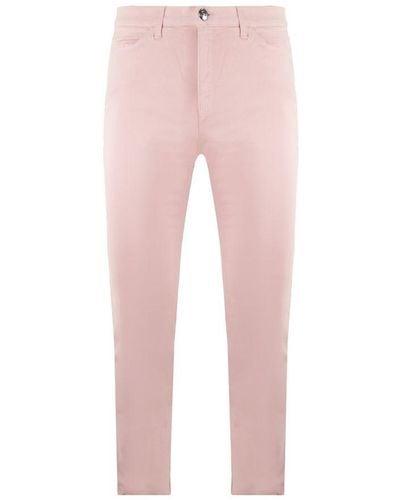Armani Emporio J85 Regular Fit Trousers - Pink