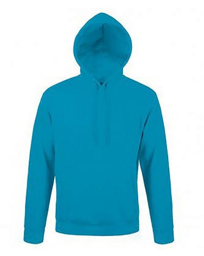 Sol's Snake Hooded Sweatshirt / Hoodie (aqua) - Blauw