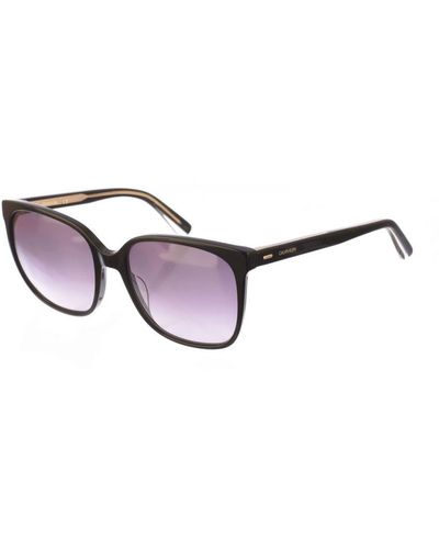 Calvin Klein Butterfly-Shaped Acetate Sunglasses Ckj21707S - Brown