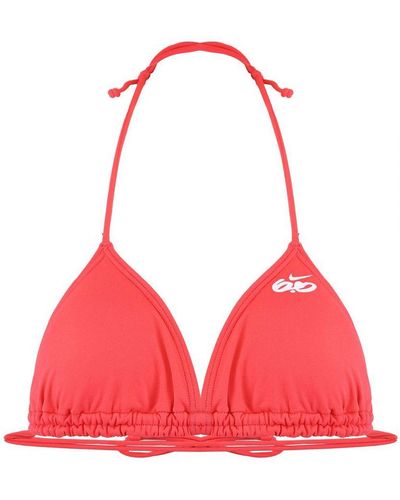 Nike Logo Bikini Top - Red
