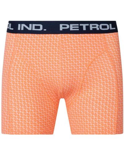 Petrol Industries Jongens All-over Print Boxershort - Oranje