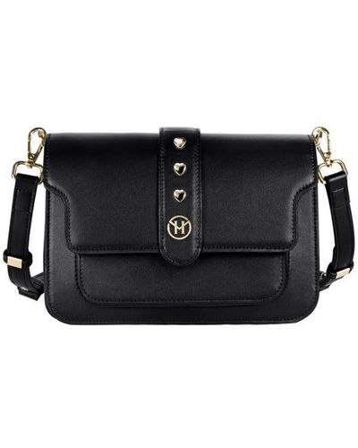 Victoria Hyde London Windsor Handbag Faux Leather - Black