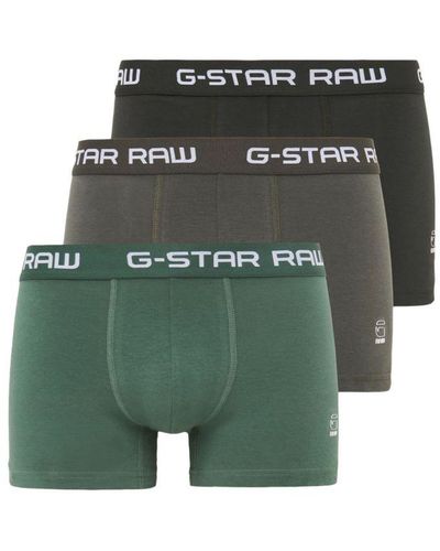 G-Star RAW Boxershorts In Een 3-pack - Groen