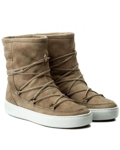 Moon Boot Pulse Mid Snowboot Leather - Natural