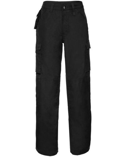 Russell Work Wear Heavy Duty Trousers (Long) / Trousers () - Black