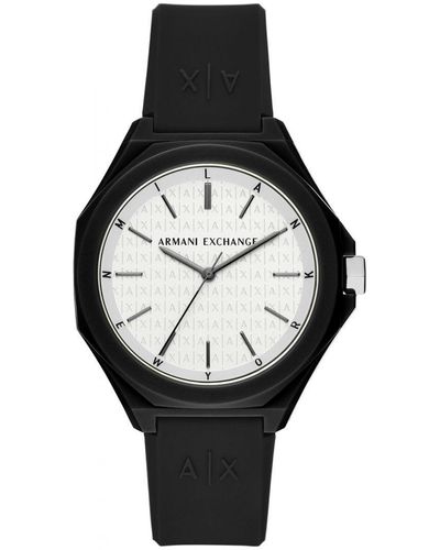Armani Exchange Andrea Watch Ax4600 Silicone - Black