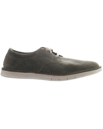 Clarks Forge Vibe Shoes Leather - Green