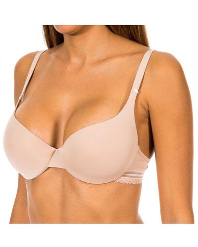 DIM Underwired Bra With Elastic Sides 003Al - Natural