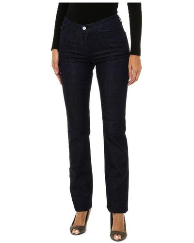 Armani Lange Jeans Voor 6y5j85-5dwlz - Zwart