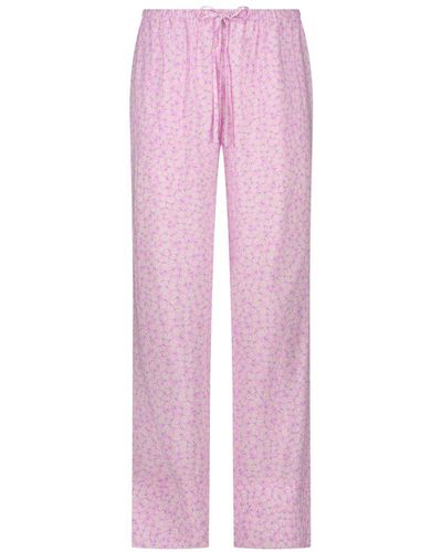 Hunkemöller Pyjamabroek Woven Springbreakers - Roze