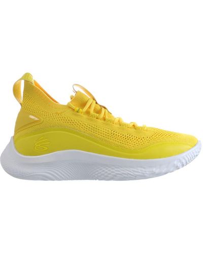 Under Armour Curry Flow 8 Trainers - Yellow