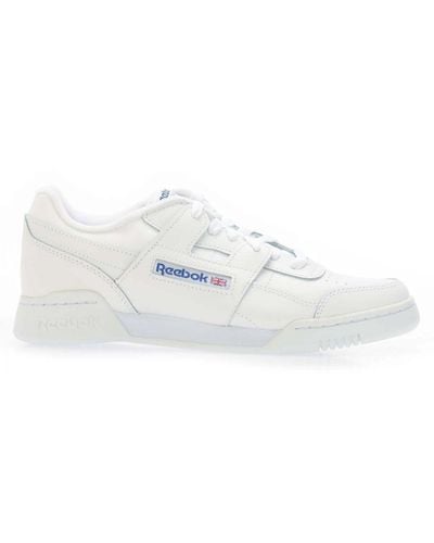 Reebok Men's Workout Plus Trainers In White - Wit