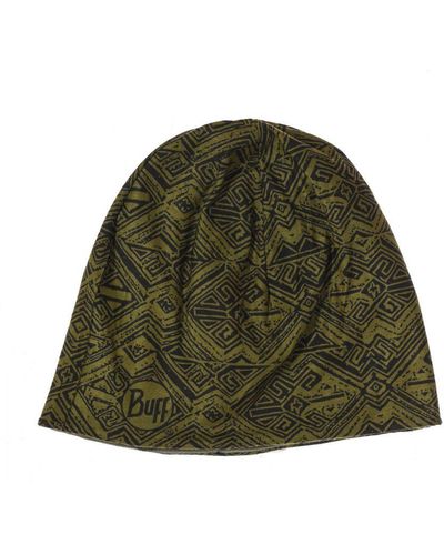 Buff Fleece-Lined Hat 120600 - Green