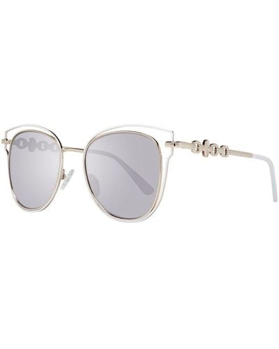 Guess Mirrored Cat Eye Sunglasses - White