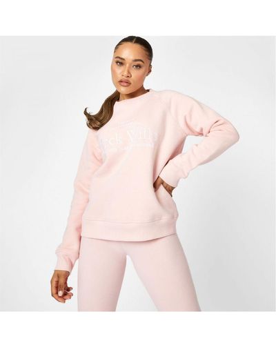 Jack wills pink sweatshirt hot sale