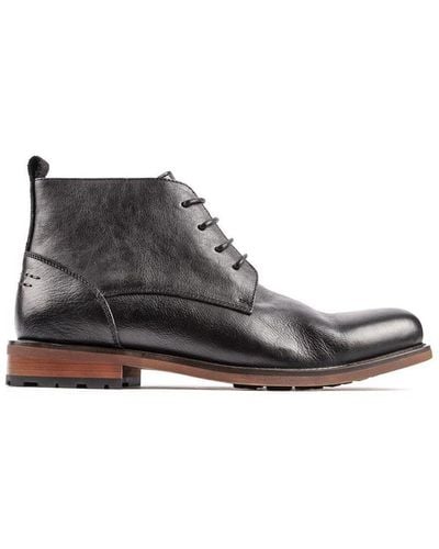 Sole Crafted Drill Chukka Boots Leather - Black
