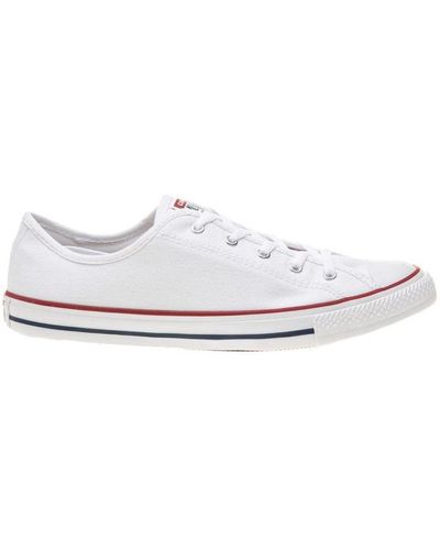 Converse All Star Dainty Ox Trainers - White