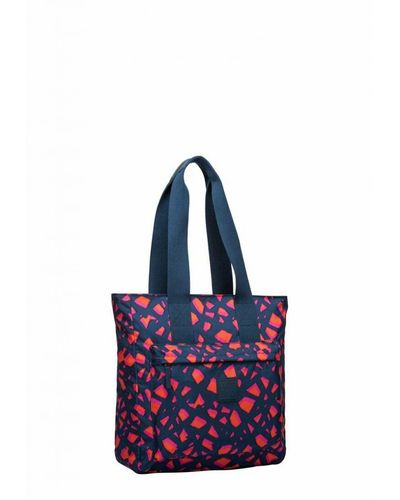 Art-sac Kaillie Printed Tote Bag Nylon - Blue