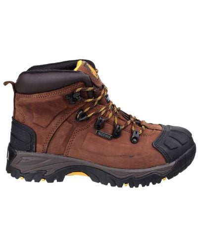 Amblers Safety Fs39 Waterproof Lace Up Boot - Brown