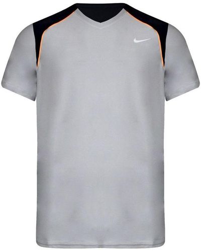 Nike Dri-Fit Light Tennis T-Shirt Cotton - Grey