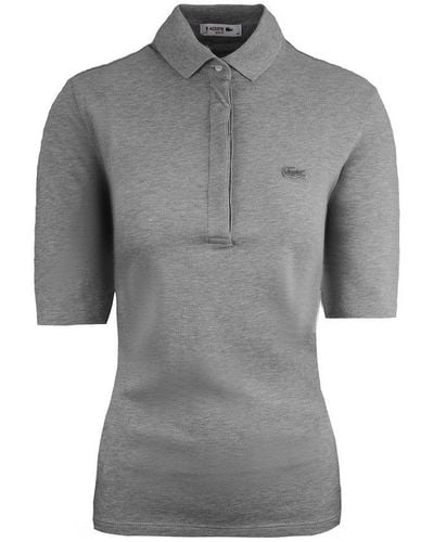 Lacoste Slim Fit Polo Shirt Cotton - Grey