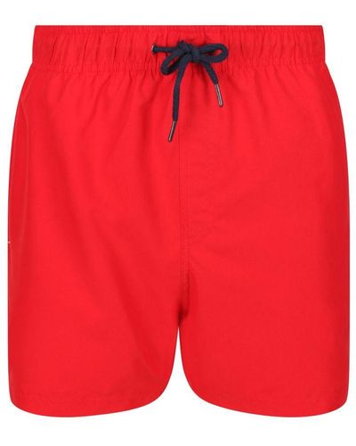 Regatta Mawson Ii Swim Shorts (True) - Red