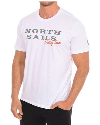 North Sails Short Sleeve T-shirt 9024030 Man - White