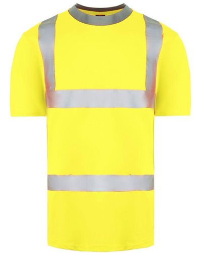 Dickies High Visibility Reflective T-Shirt - Yellow