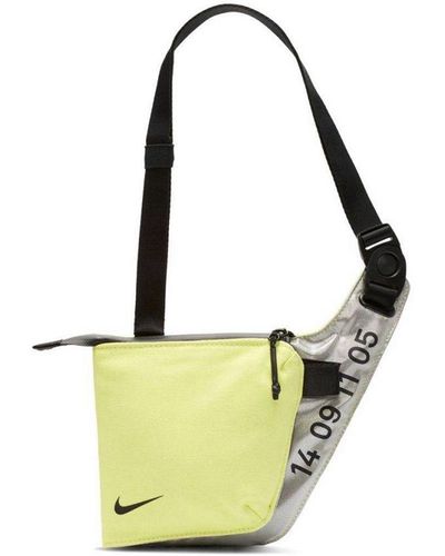 Nike Adjustable Straps Limelight Crossbody Tech Bag Ba5918 367 - Metallic