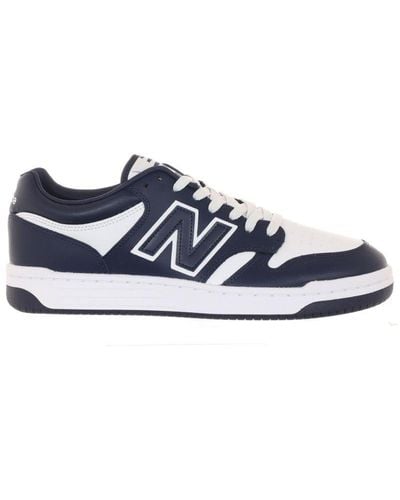 New Balance 480 Lace Up Trainers - Blue