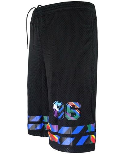 PUMA X Dee & Ricky Shorts Mesh Training Basketball Long Trousers 570452 01 Textile - Black
