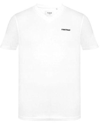 Firetrap Path T-shirt - White