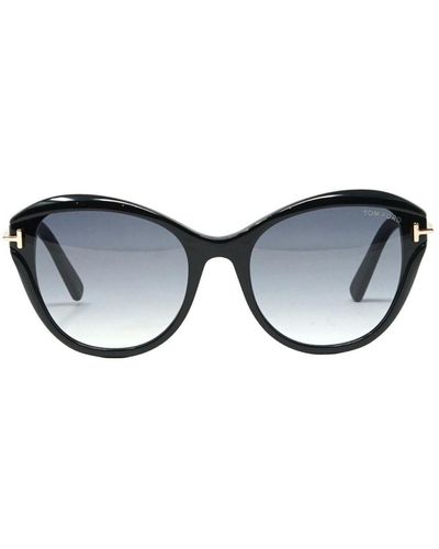 Tom Ford Leigh Ft0850-F 01B Sunglasses - Brown
