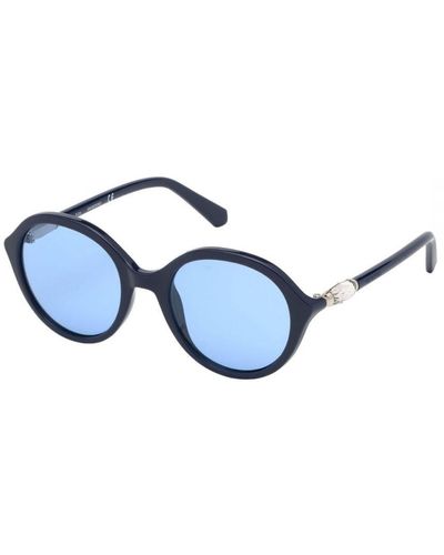 Swarovski Sk0228 90V Sunglasses - Blue