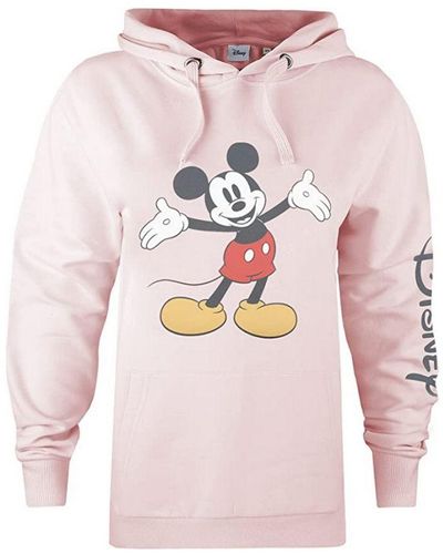 Disney Open Arms Mickey Mouse Hoodie (lichtroze)