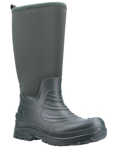 Cotswold Adult Kenwood Neoprene Wellington Boots () - Grey