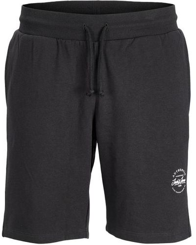 Jack & Jones Shorts Regular Fit Basic Cotton Blended Sweat - Grey