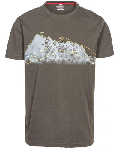 Trespass Cashing Short Sleeve T-Shirt - Grey