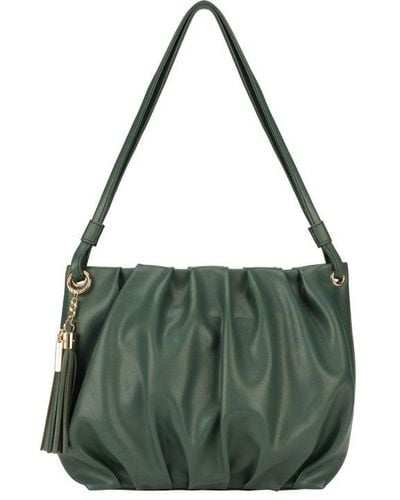 Laura Ashley Petrol Shoulder Bag - Green