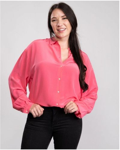 BOSS Casual Ecluni Blouse - Red