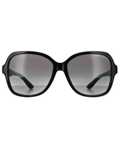 Armani Exchange Butterfly Shiny Gradient Ax4029S - Black