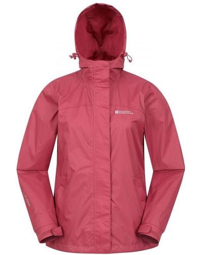 Mountain Warehouse Ladies Torrent Waterproof Jacket () - Pink