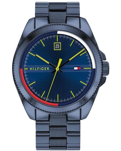 Tommy Hilfiger Riley Watch 1791689 Stainless Steel (Archived) - Blue