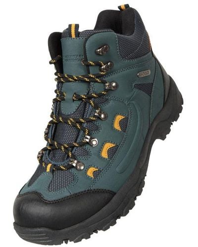Mountain Warehouse Adventurer Waterproof Hiking Boots () - Blue