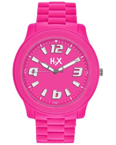 Haurex Italy Sf381Xf1 Splash Luminous Water Resistant Neon Soft ... Rubber - Pink