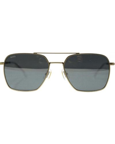 BOSS 1414/S 0Aoz T4 Sunglasses - Metallic
