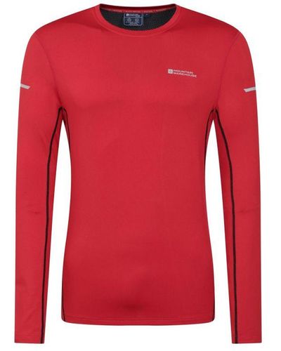 Mountain Warehouse Vault Gerecycled Top (actief Rood)